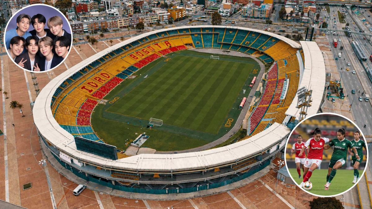 Estadio El Campín recibirá el concierto de BTS y estará tres semanas sin fútbol