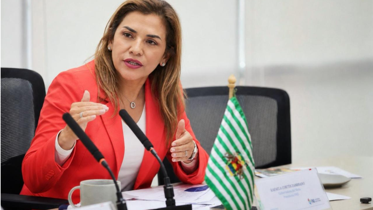 Gobernadora Meta Rafaela Cortés
