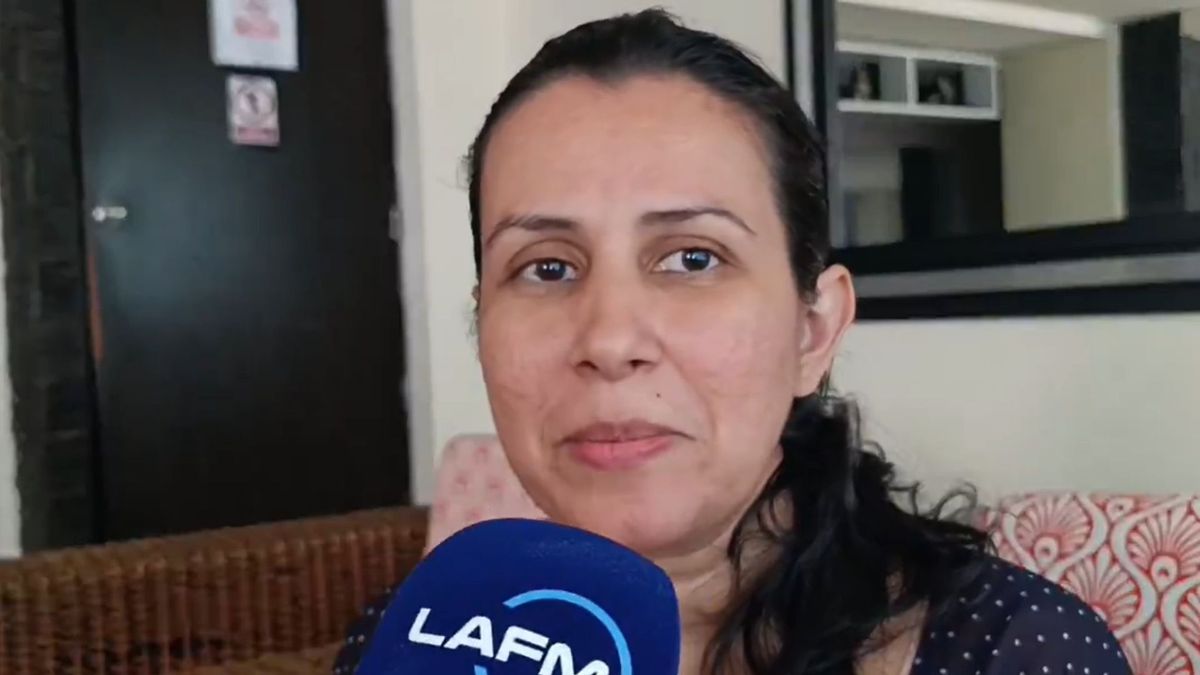 Andrea García, madre de Lucas Murillo