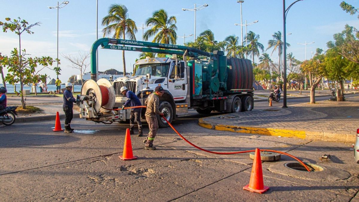 Alcantarillado en Santa Marta