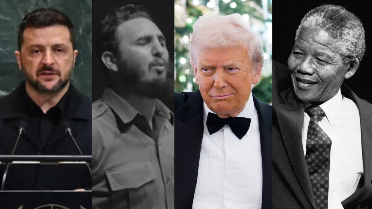 asamblea naciones unidas momentos iconicos que han marcado la historia fidel castro chavez trump zelenski
