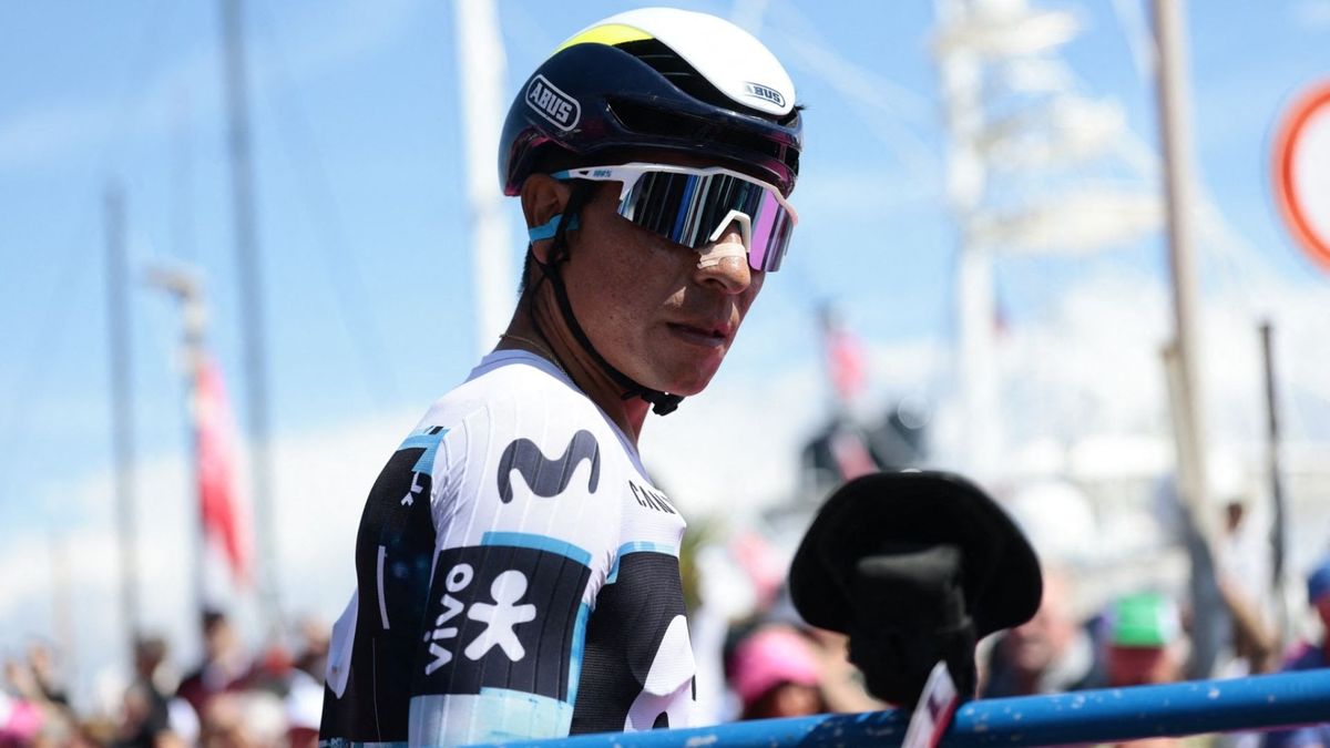 Nairo Quintana en el Giro de Italia 2025, su última carrera de las 'tres grandes' como profesional