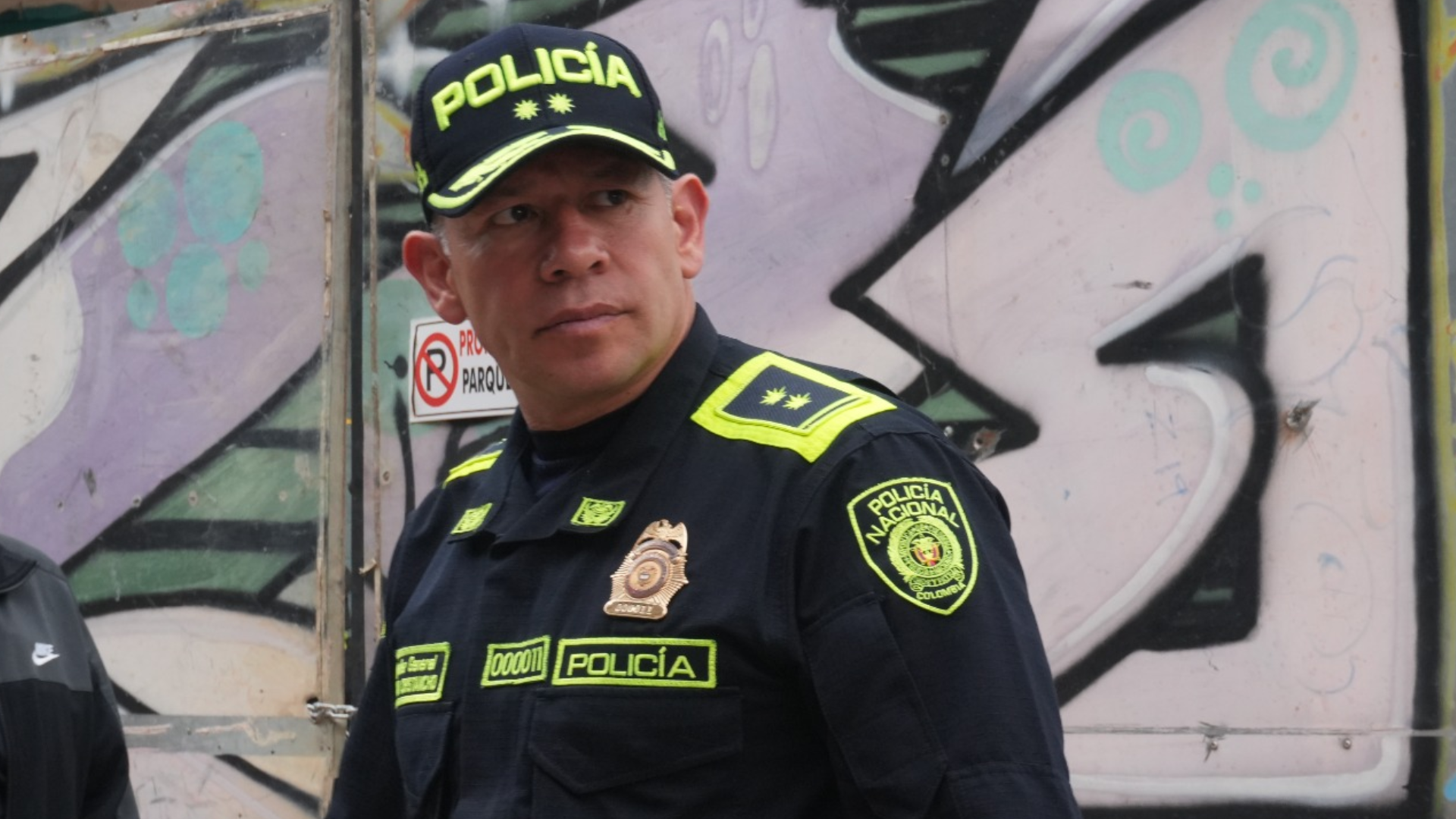 General Giovanny Cristancho, comandante de la Policía Metropolitana de Bogotá.