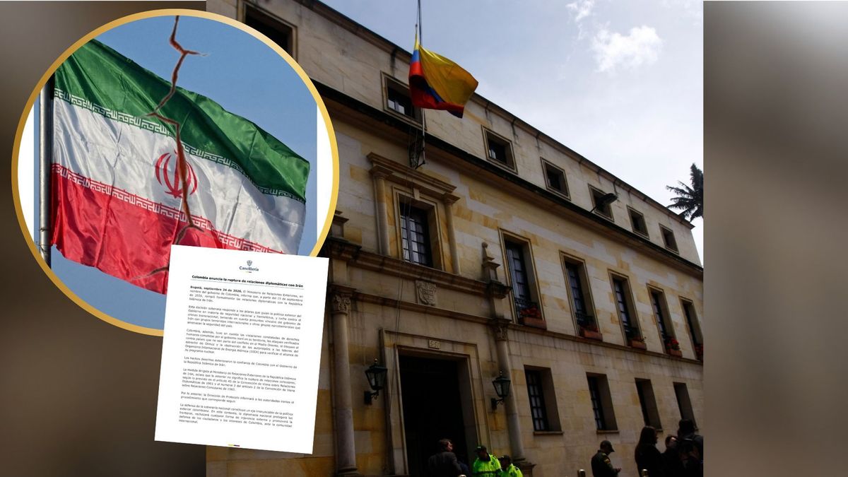Cancillería de Colombia informó sobre la ruptura de relaciones diplomáticas con Irán.