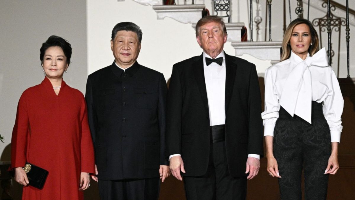 Xi Jing Ping fue recibido por Trump e Ivanka.