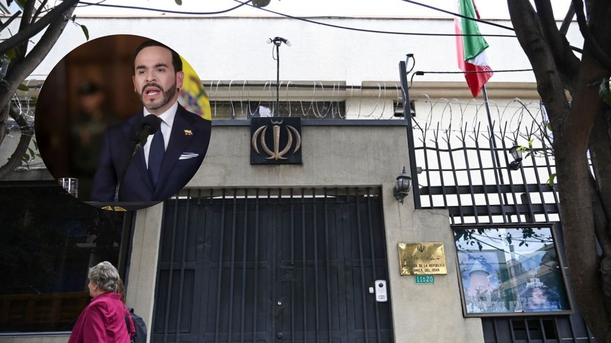 Embajada de Irán en Colombia y presidente Abelardo de la Espriella