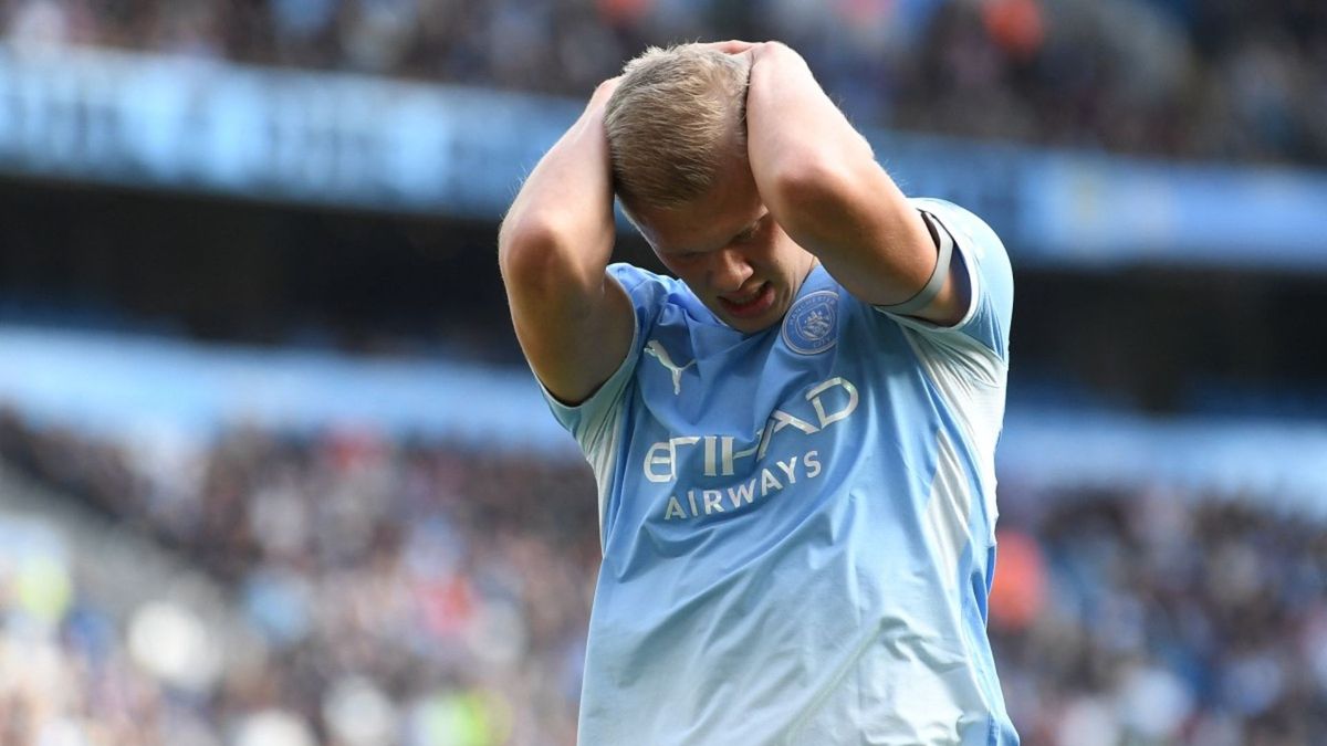 Erling Haaland, delantero de Manchester City