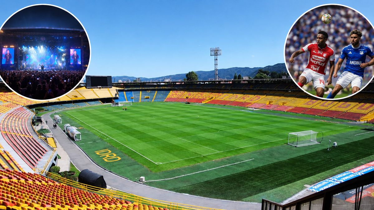 Estadio El Campín, escenario de conciertos y fútbol en Bogotá