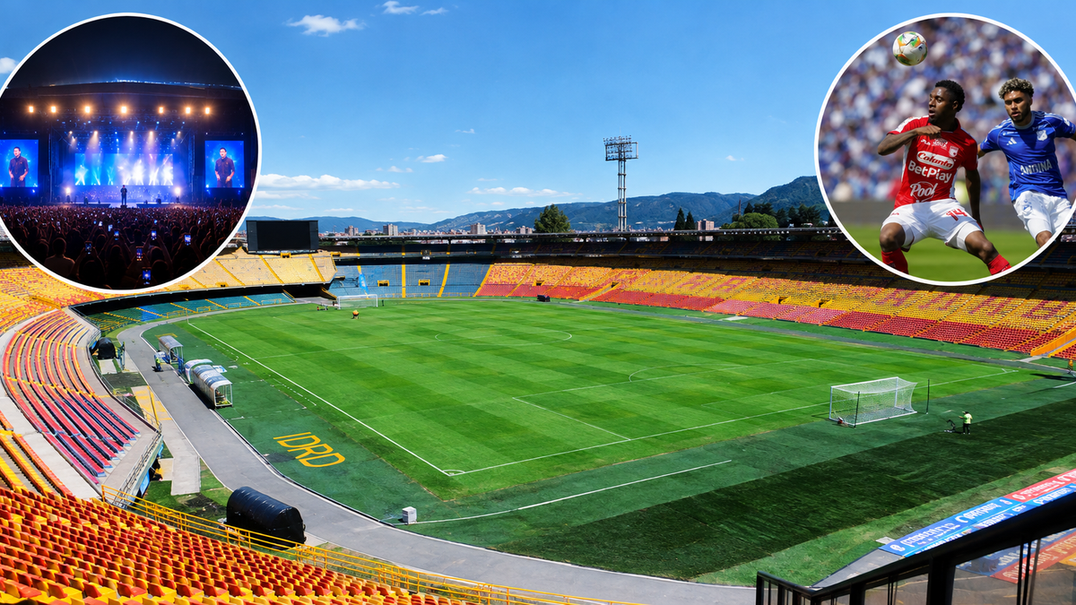 Estadio El Campín, escenario de conciertos y fútbol en Bogotá
