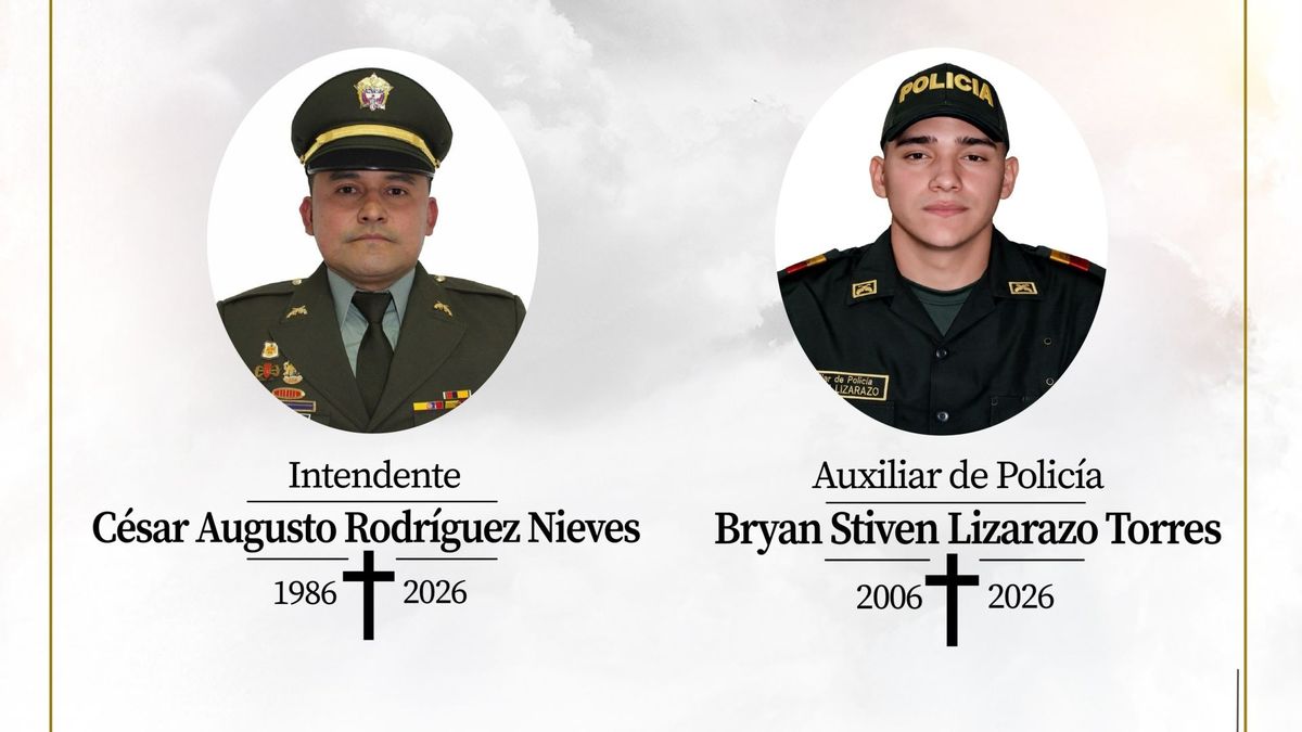 Policías asesinados en Norte de Santander