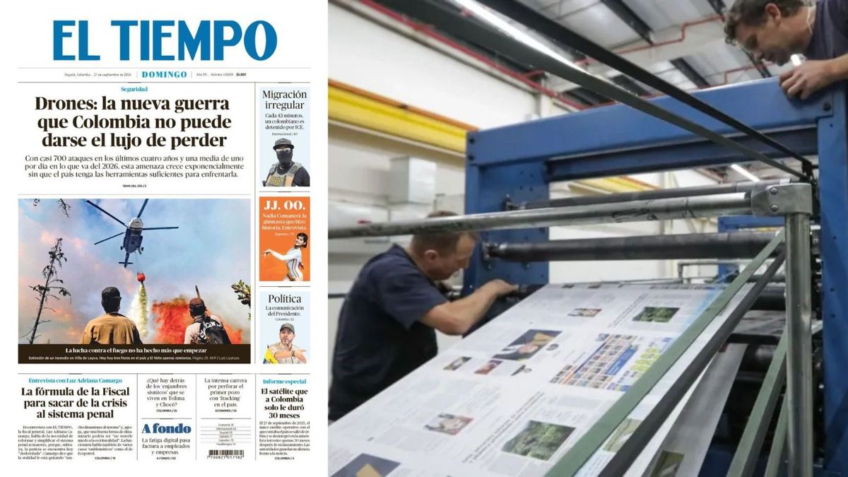 Lanzamiento nuevo Periódico El Tiempo, 27 de septiembre