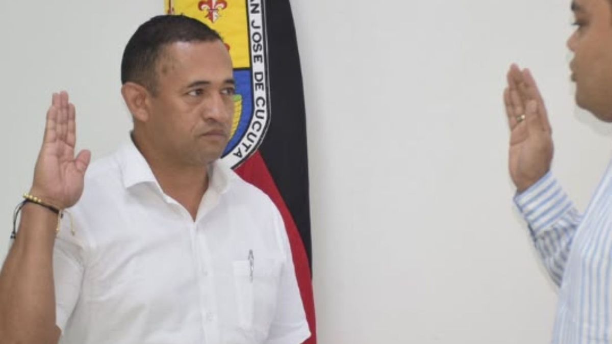 Edwin Cardona secretario de seguridad de Cúcuta