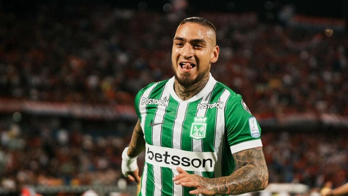 Cristian Arango, delantero de Atlético Nacional