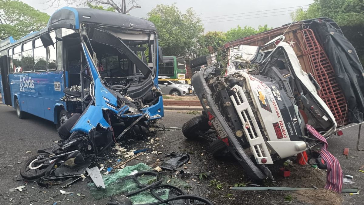 Accidente de tránsito en Soledad, Atlántico