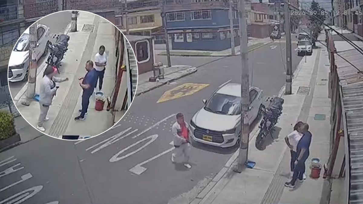 Armados y en moto: así fue el atraco que quedó grabado a una pareja en el sur de Bogotá