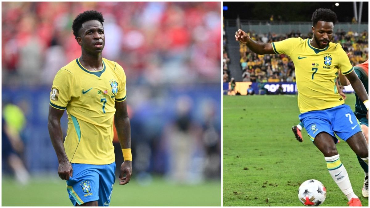 Vinicius Junior, jugador de la Selección Brasil y el Real Madrid