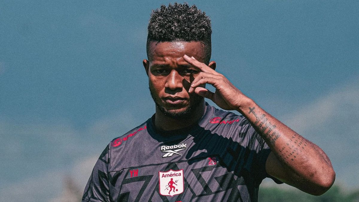 Yhormar Hurtado, futbolista del América de Cali