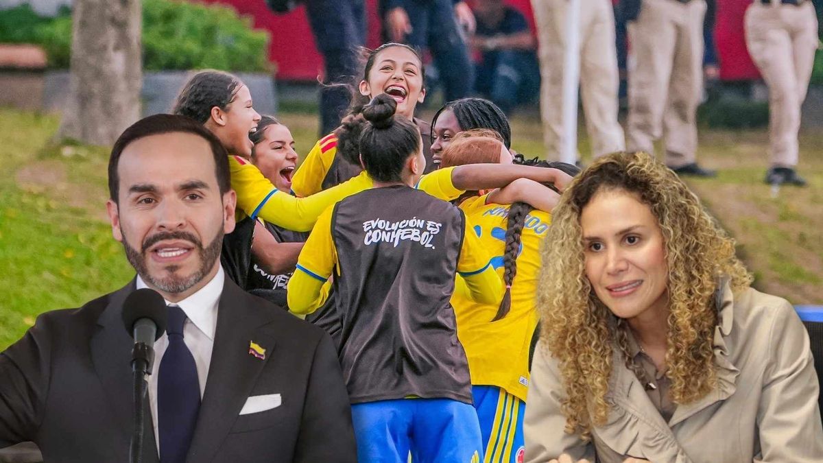 La ministra del Trabajo, Natalia López Fuentes, encabezó la reunión con Acolfutpro y jugadoras profesionales.