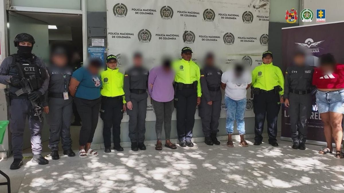 Capturan a cinco mujeres que traficaban cocaína en ćárceles