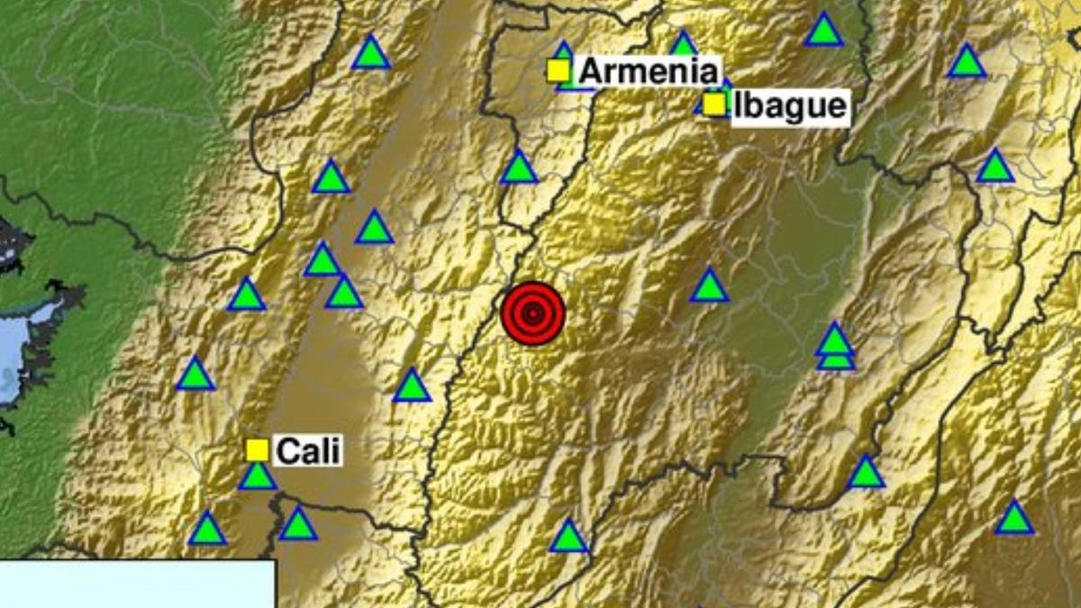 Sismo en Chaparral, Tolima