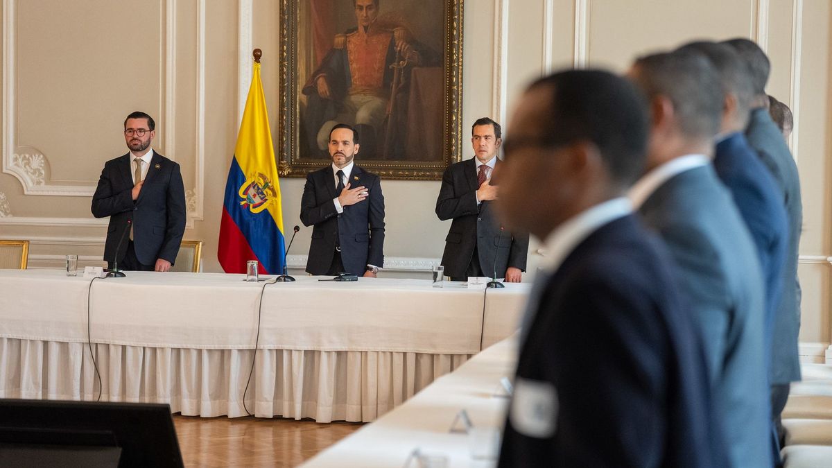Reunión del presidente Abelardo de la Espriella con comunidades negras.