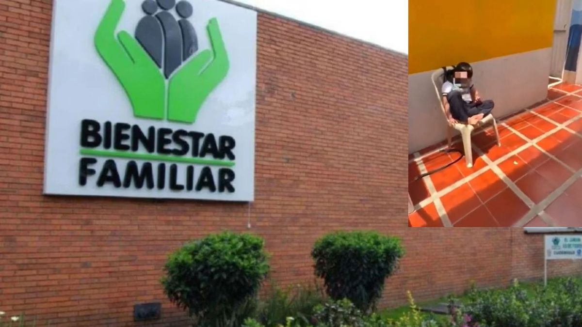 El niño de cinco años fue atado a una silla y puesto bajo el sol como castigo
