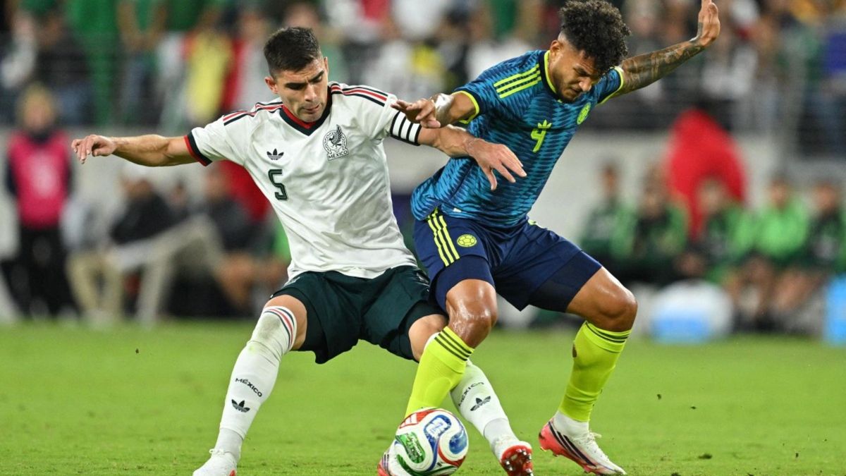Luis Javier Suárez en el amistoso Colombia vs México (26 de septiembre)