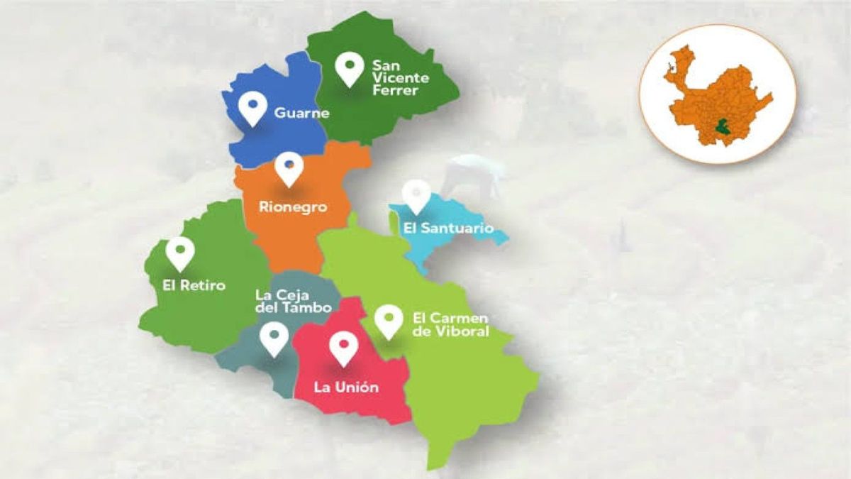 Proyecto del Área Metropolitana del Valle de San Nicolás, Rionegro, Antioquia