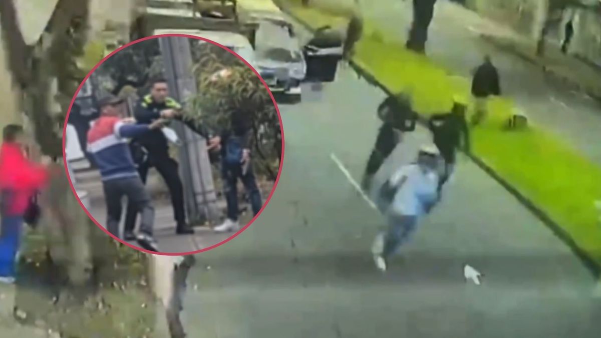 policía frustro intento de fleteo a un adulto mayor en bogota se querian llevar 30 millones
