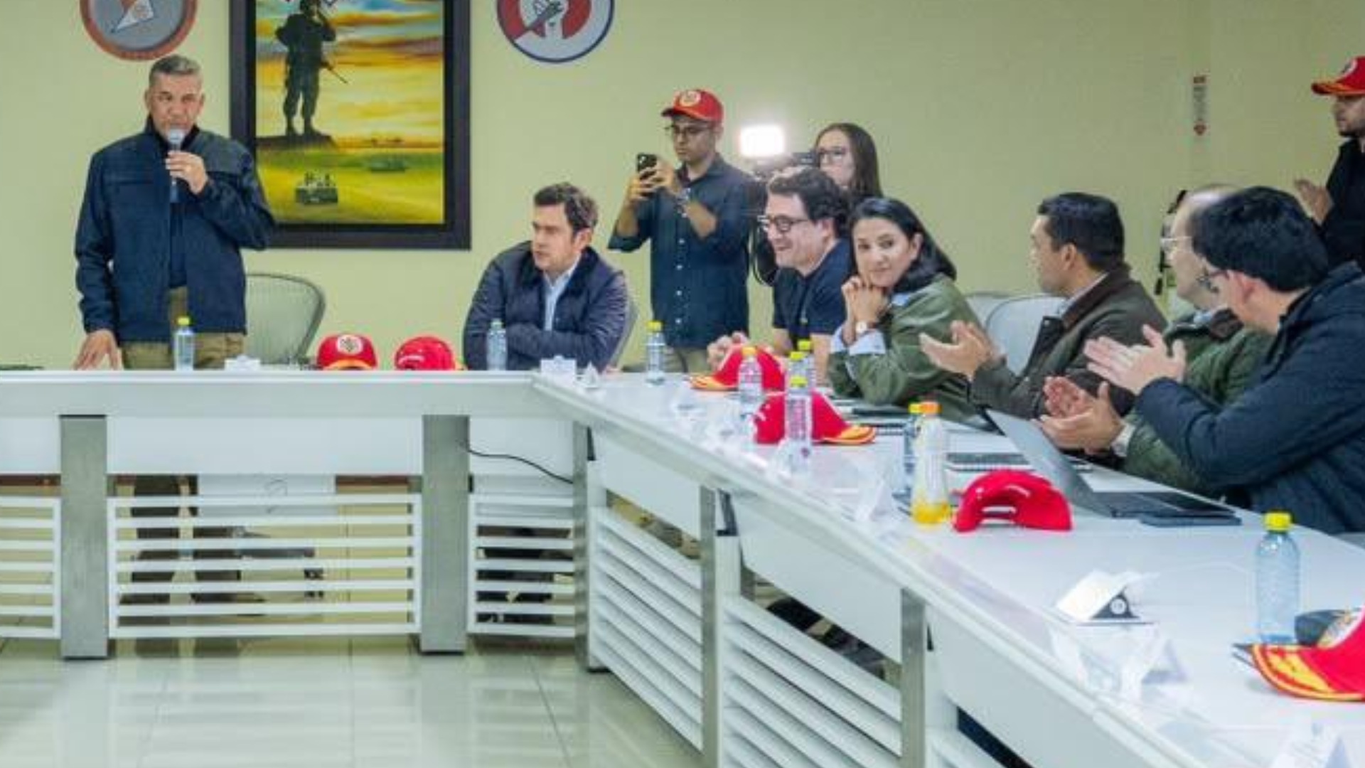 Evento de los ministros en Facatativá.