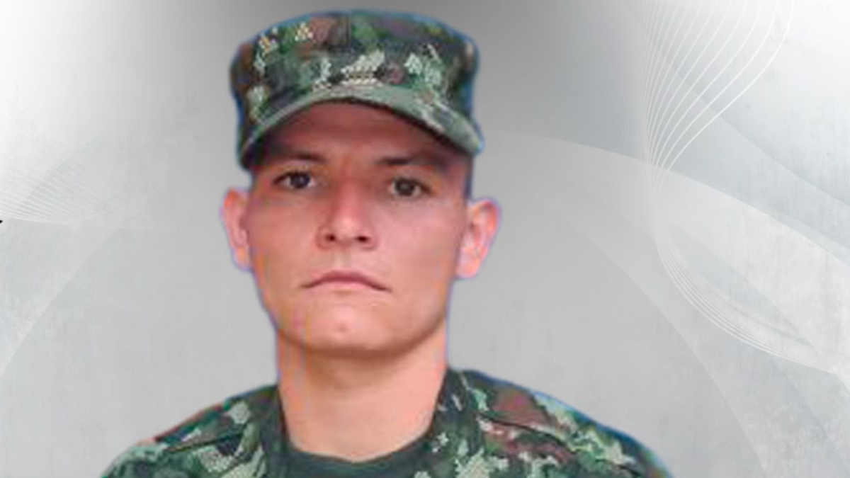 Soldado profesional Brayan Ome Rojas, asesinado en Caquetá.