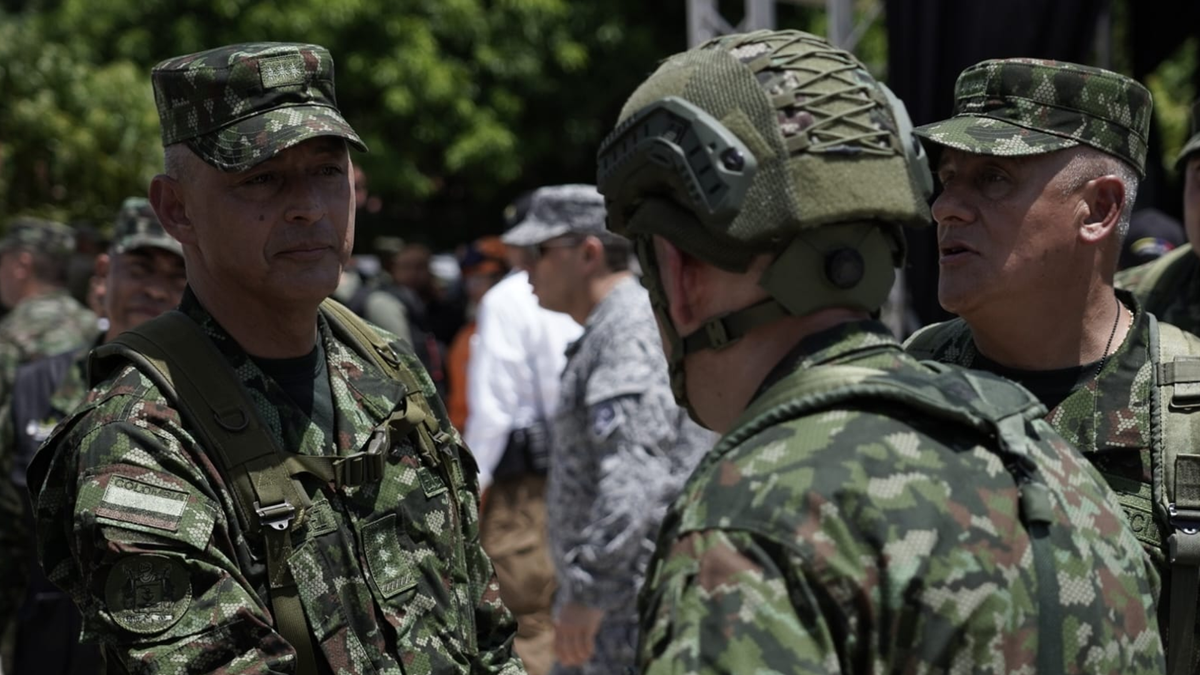 General Erik Rodríguez Aparicio, comandante de las Fuerzas Militares.
