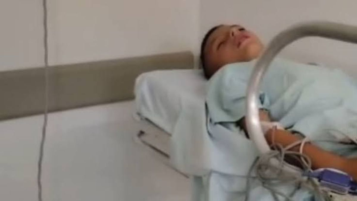 José Alejandro Chitiva, niño con cáncer cerebral