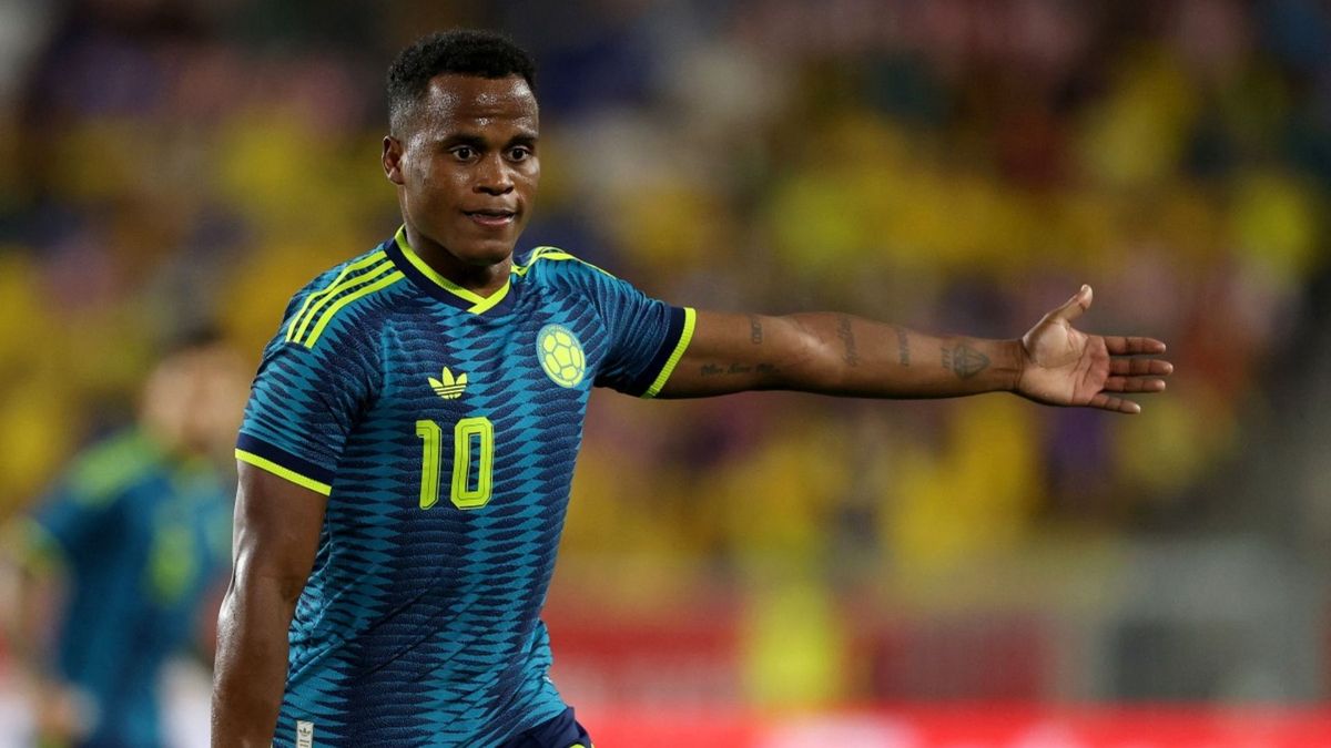 Jhon Arias, jugador de la Selección Colombia