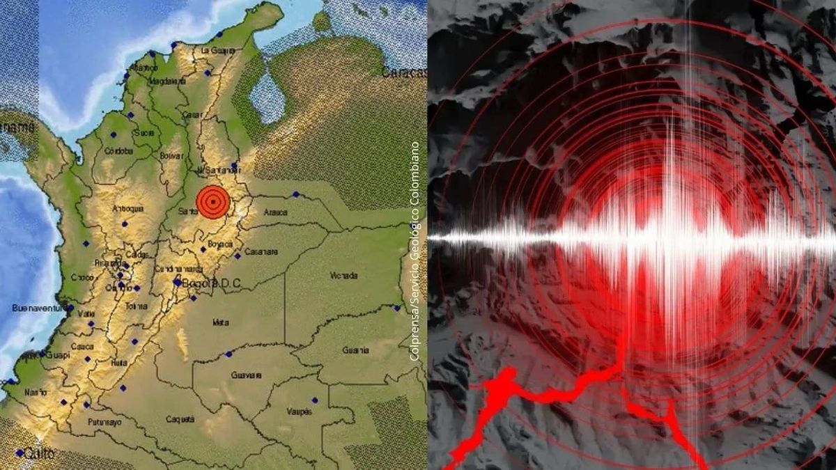 Temblor en Colombia