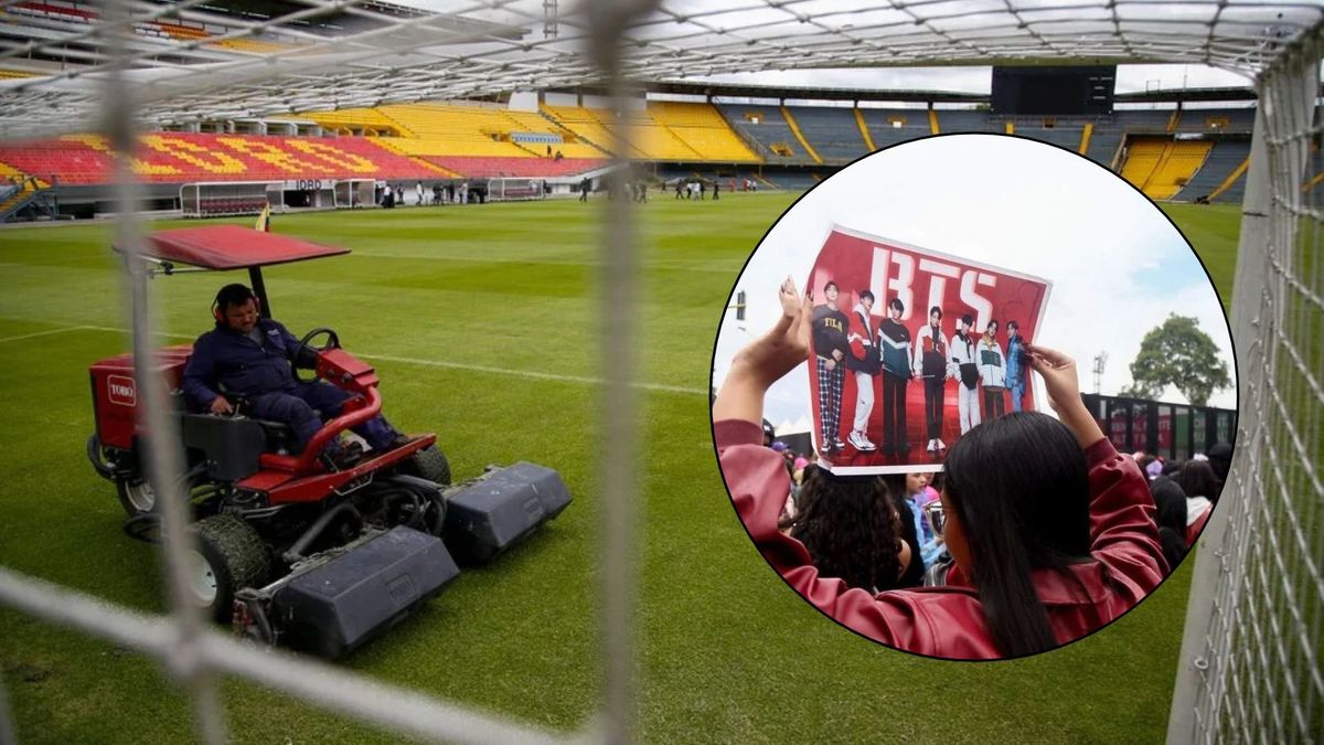 ¿En qué estado se encuentra la grama del estadio El Campín tras los conciertos de BTS? Esto responde Sencia