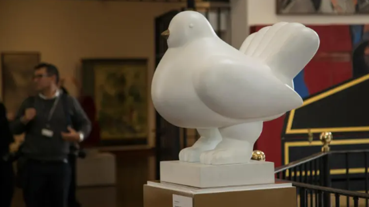 Paloma de Paz de Fernando Botero