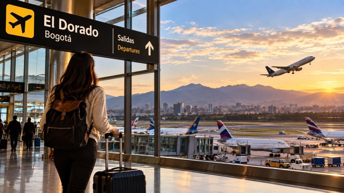 Estados Unidos, España y Panamá encabezan los destinos favoritos, mientras El Dorado concentra la mayor actividad aérea del país durante la semana de receso.