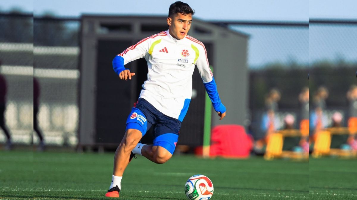 El volante de Atlético Nacional sumó sus primeros minutos con la Selección Colombia.