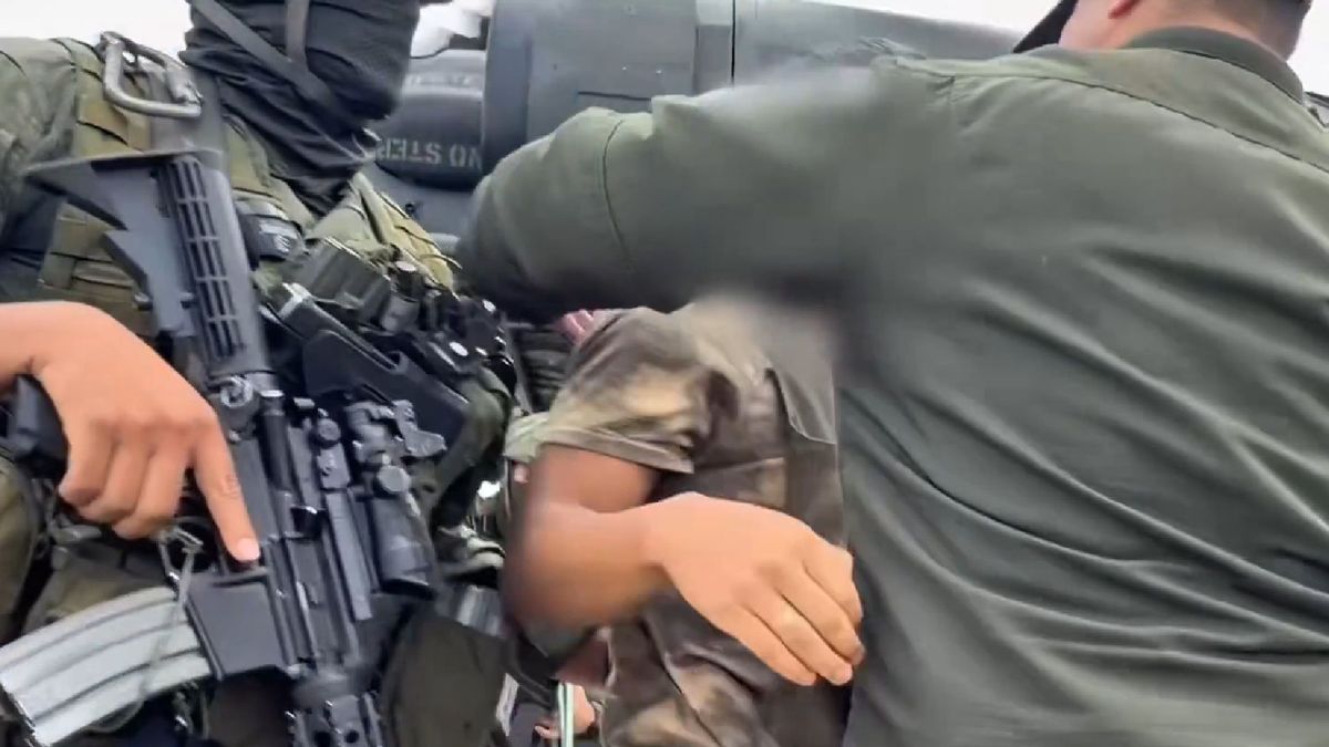 Menor rescatado en Cuaca.