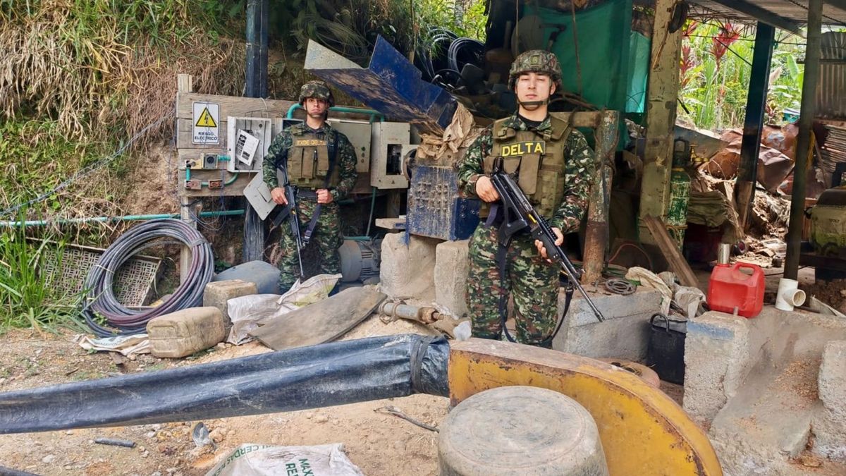 Operativos contra la minería en Antioquia