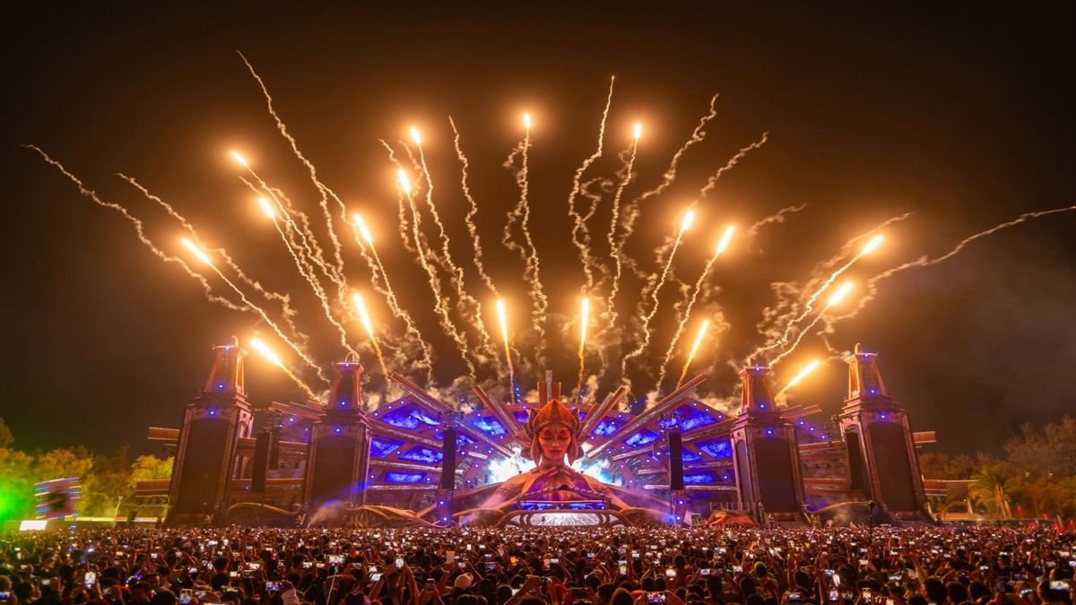 Festival de música electrónica EDC