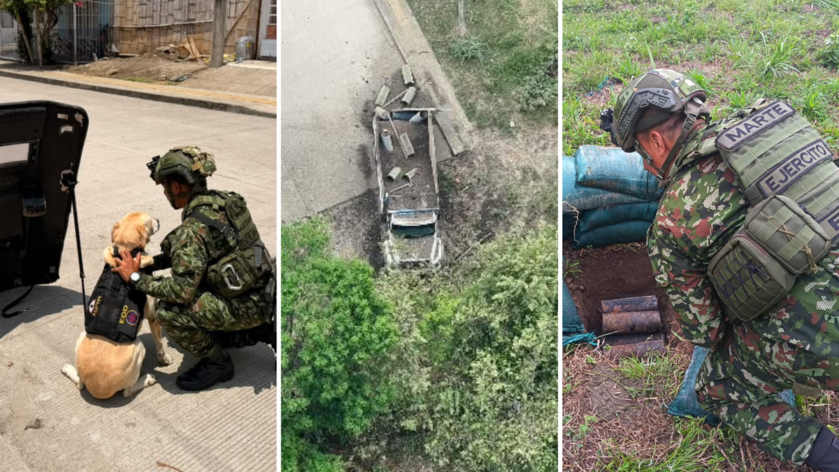 Carrobomba de las disidencias en Cauca.