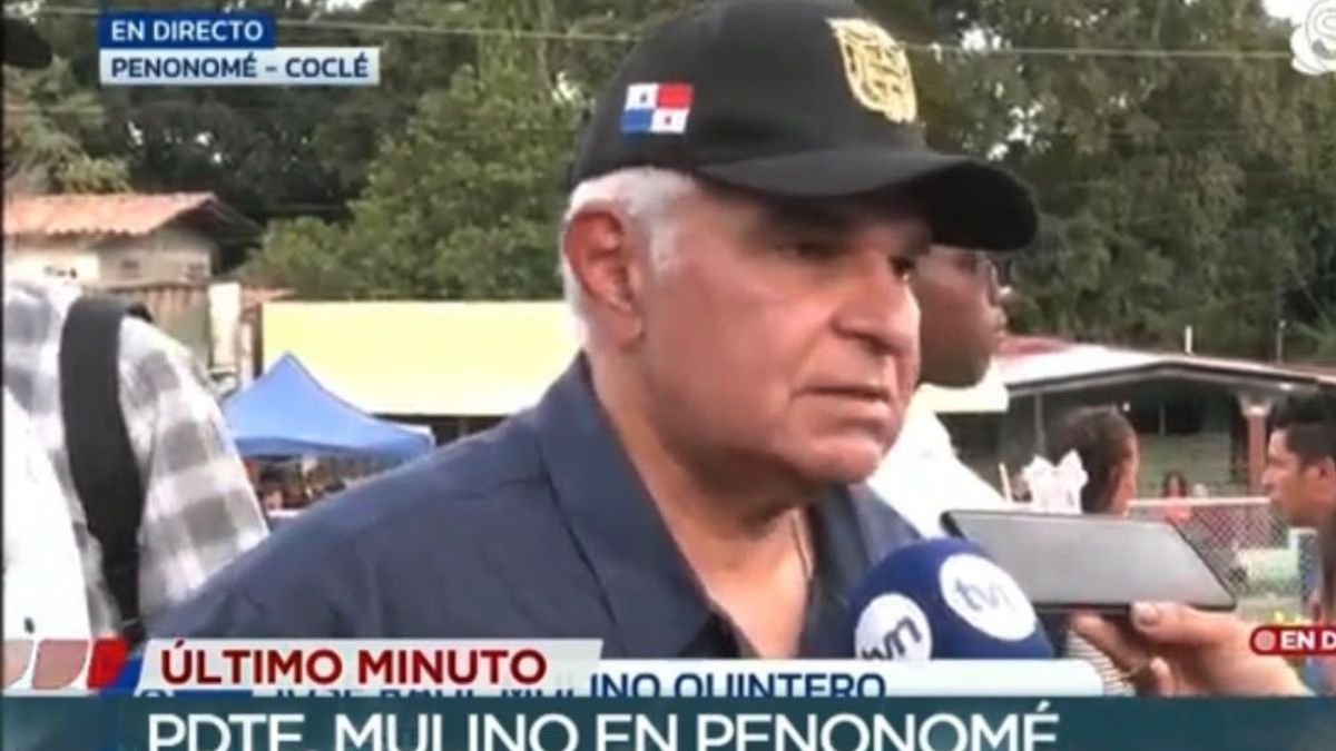 Presidente de Panamá, José Raúl Mulino