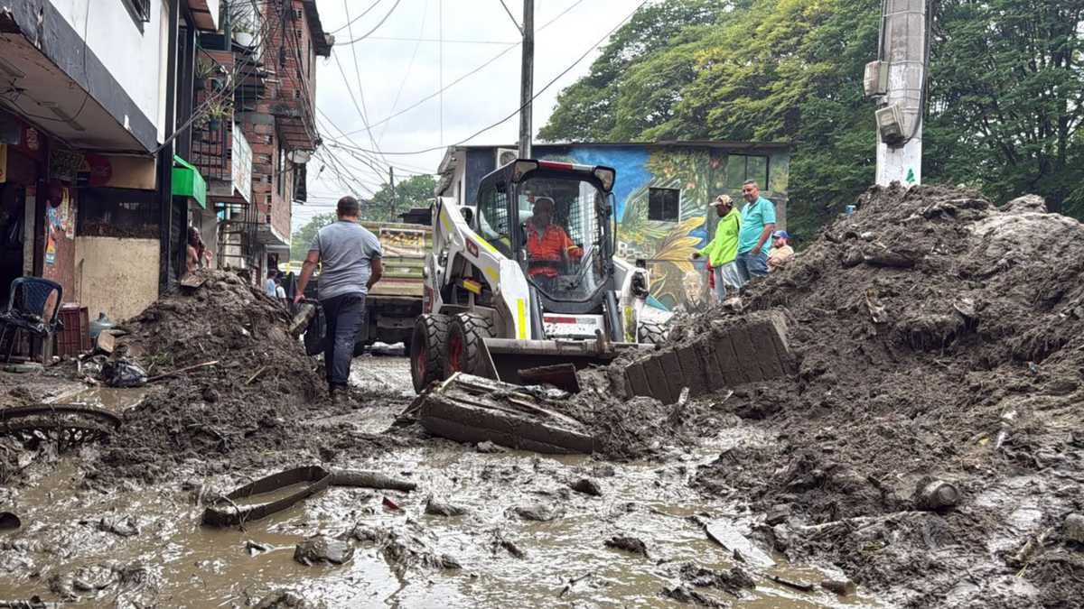 Lluvias en Medellín
