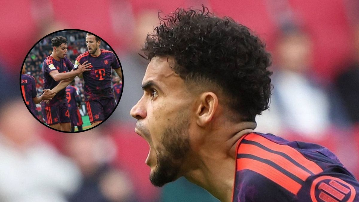 bayer munich augsburgo bundesliga error neuer gol historico luis diaz gol anulado
