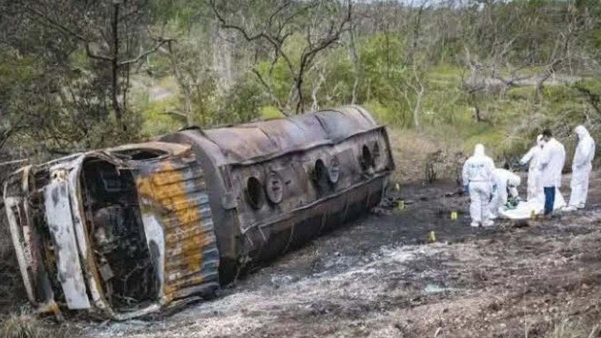 Explosion camion tasajera