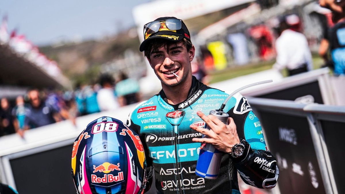 David Alonso, piloto colombiano del Moto2