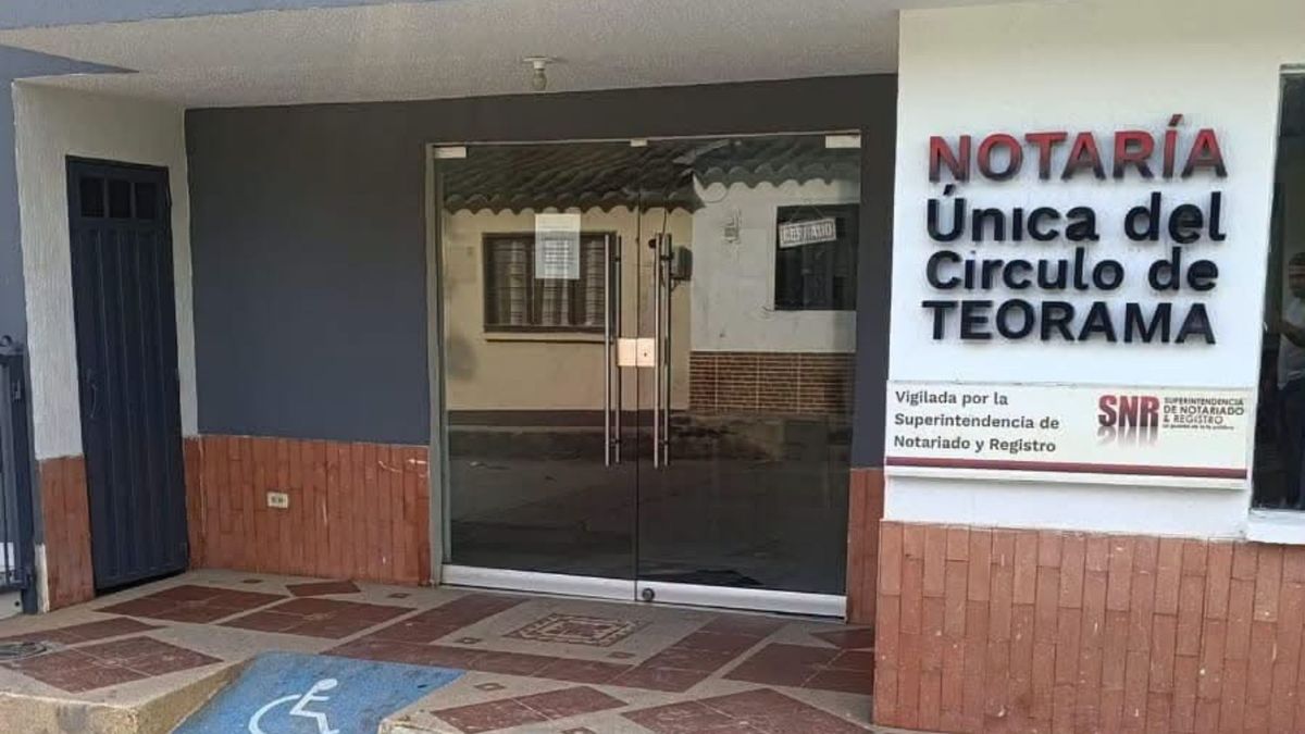 Notaria de Teorama, Norte de Santander