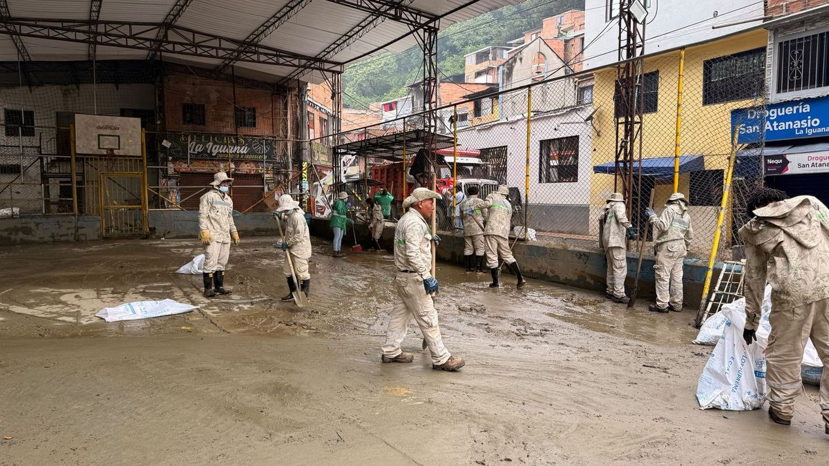 Lluvias en Medellin causan emergencias